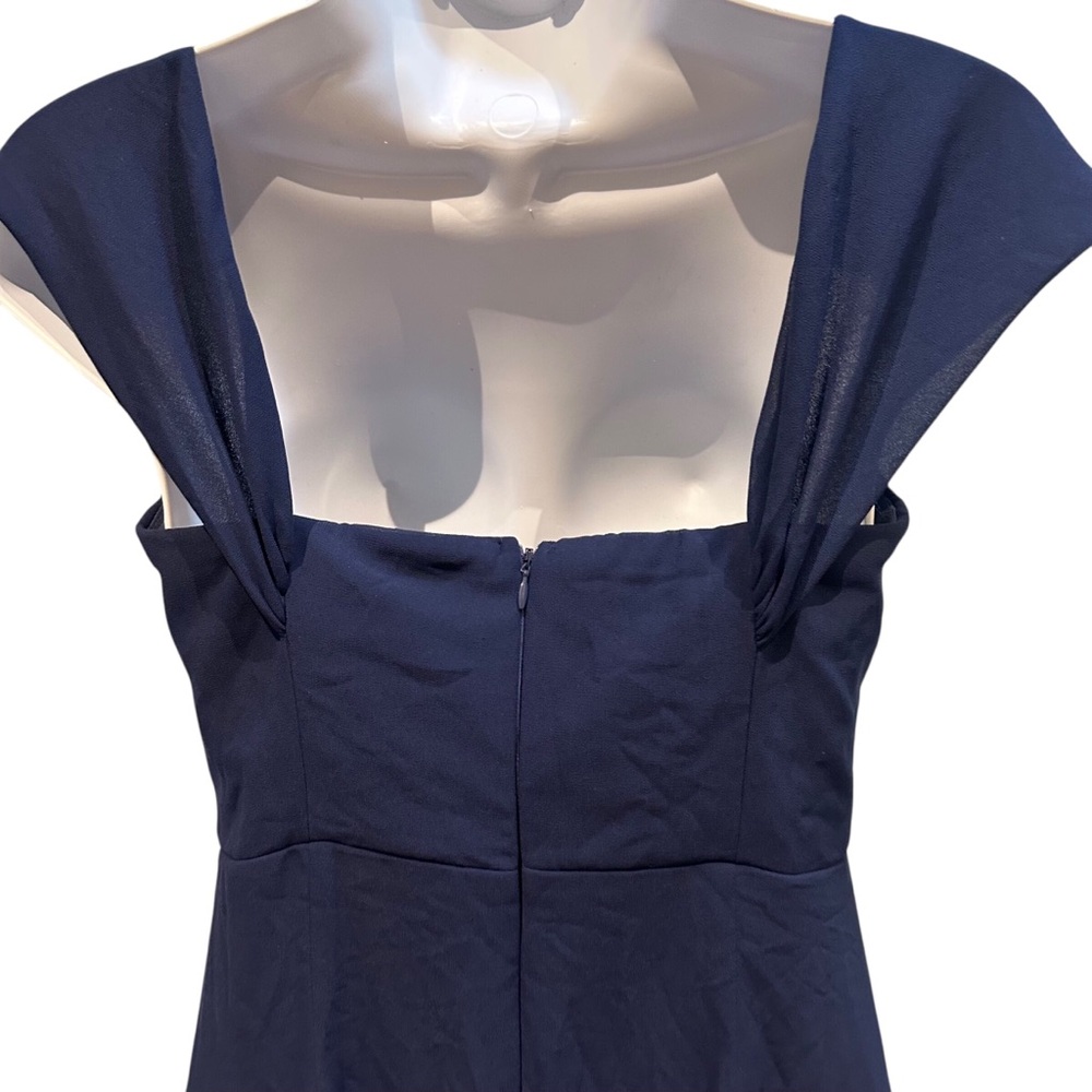Lulus Magical Magnetism Navy Blue Off-the-Shoulder Maxi Dress Size Small - Picture 11 of 15